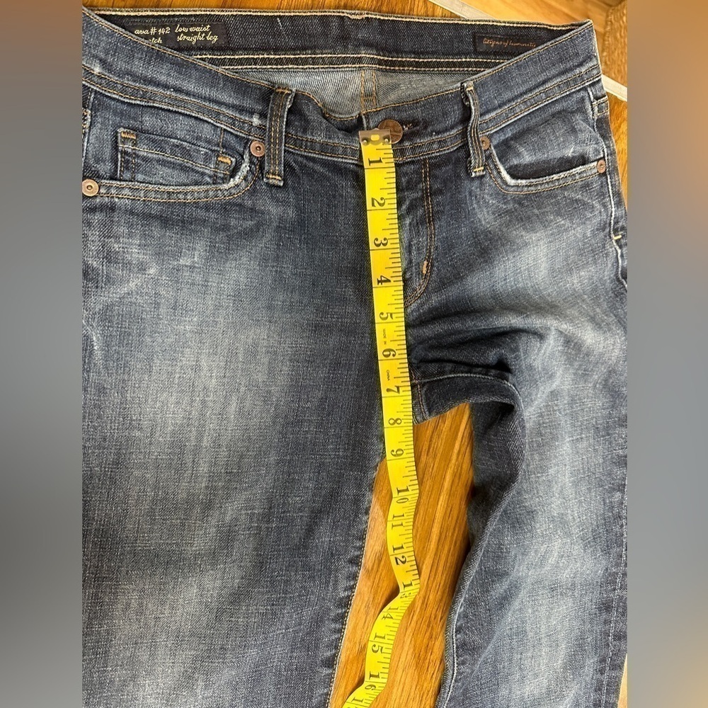 Citizens of Humanity Women’s Jeans Size 28 Ava Low Waist Straight Leg Stretch - Picture 5 of 15